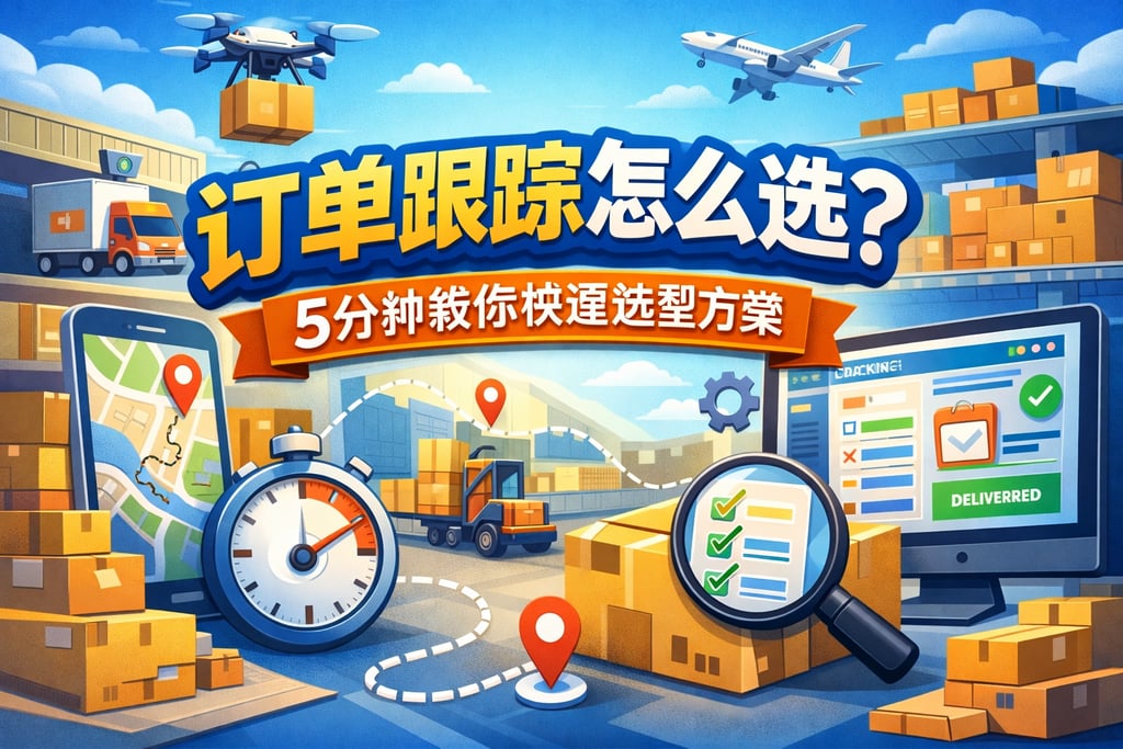 订单跟踪怎么选？5分钟教你快速选型方案