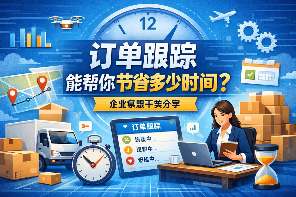 订单跟踪能帮你节省多少时间？企业管理干货分享