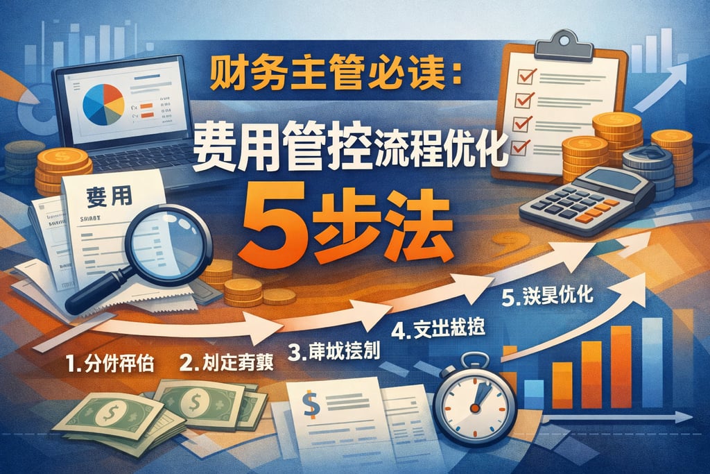财务主管必读：费用管控流程优化5步法