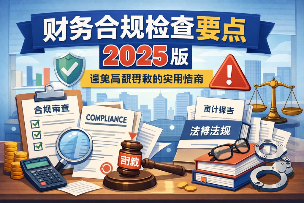 财务合规检查要点2025版，避免高额罚款的实用指南