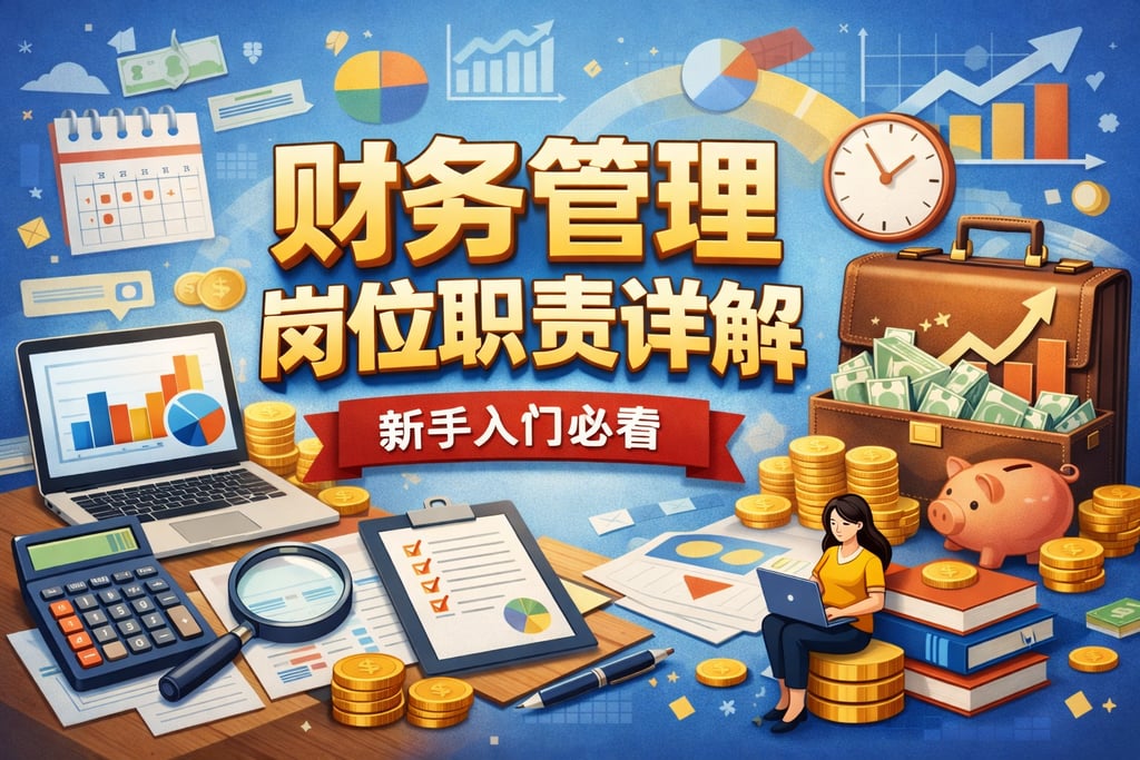 财务管理岗位职责详解，新手入门必看