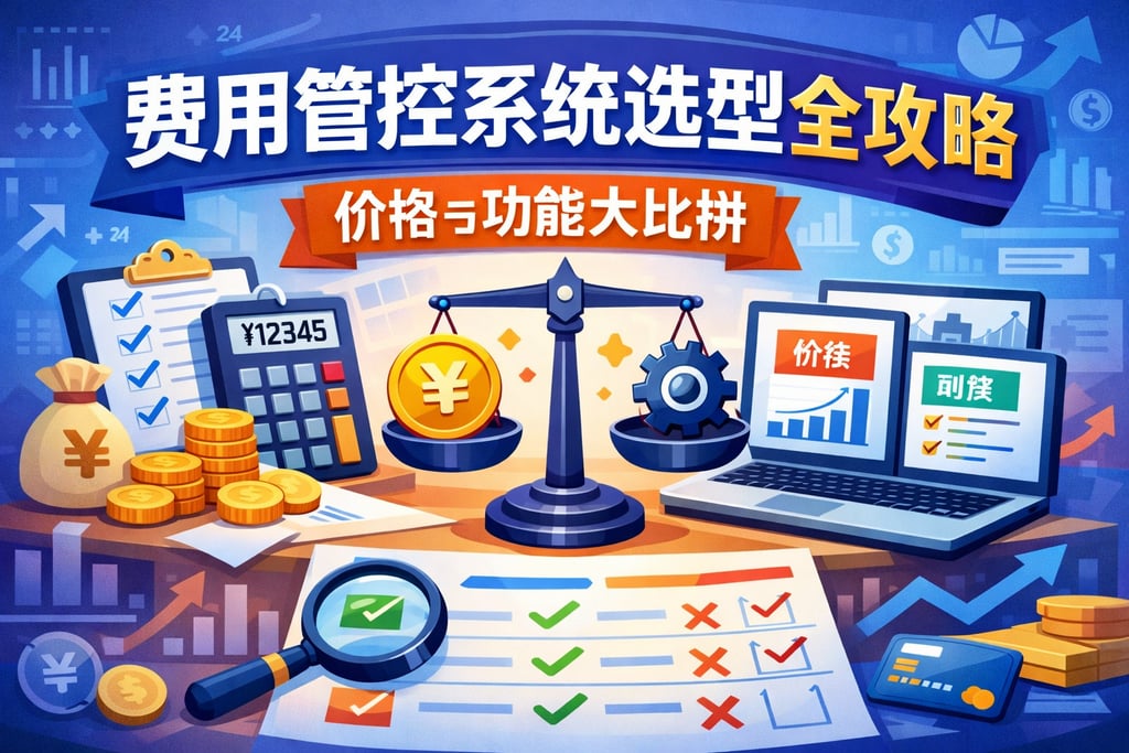费用管控系统选型全攻略，价格与功能大比拼