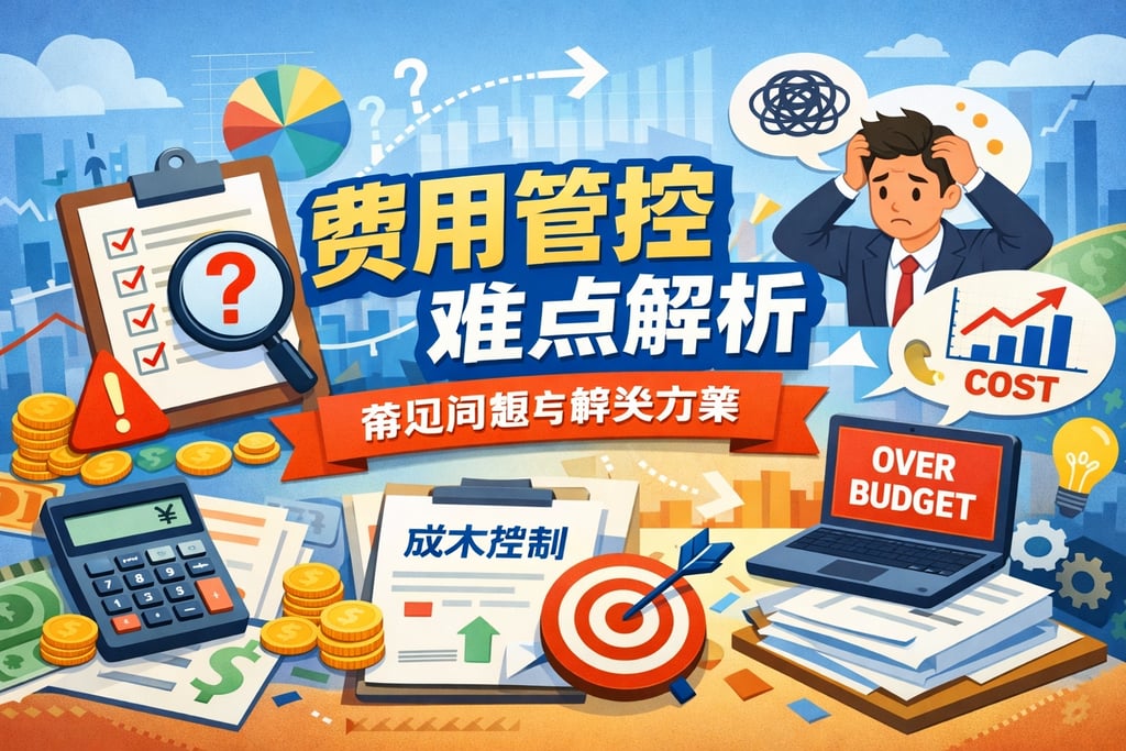 费用管控难点解析：常见问题与解决方案