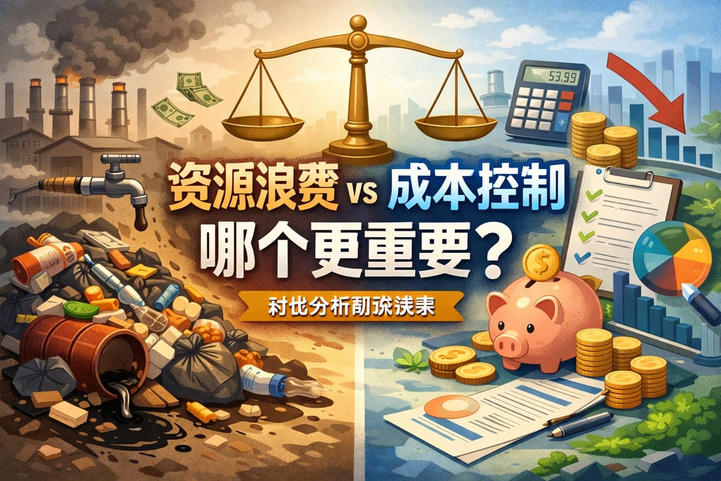 资源浪费和成本控制哪个更重要？对比分析助你决策
