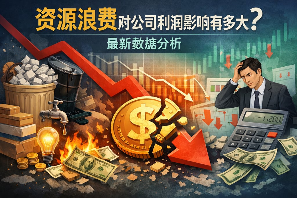 资源浪费对公司利润影响有多大？最新数据分析