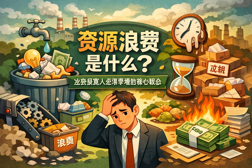 资源浪费是什么？业务负责人必须掌握的核心概念