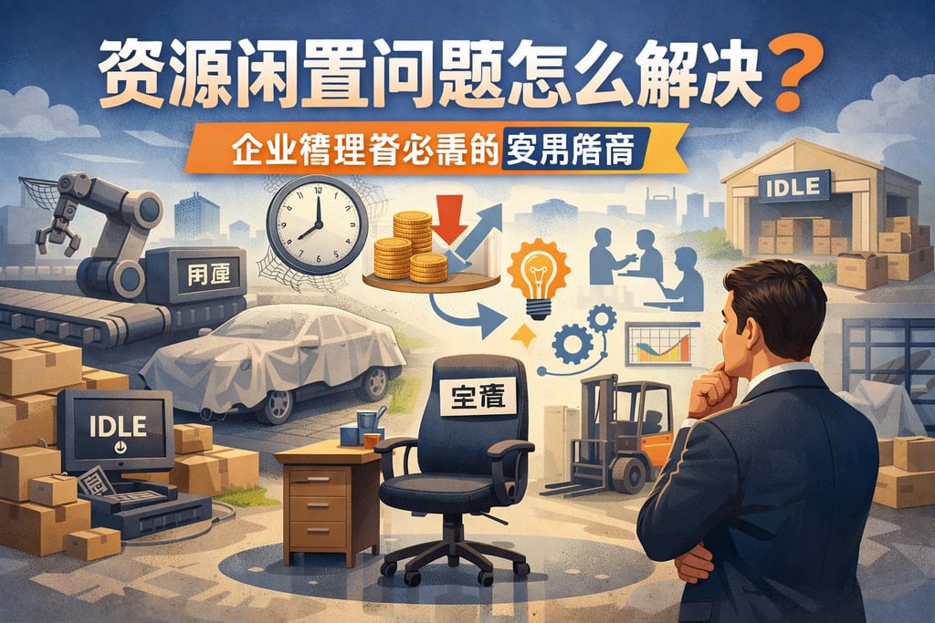 资源闲置问题怎么解决？企业管理者必看的实用指南
