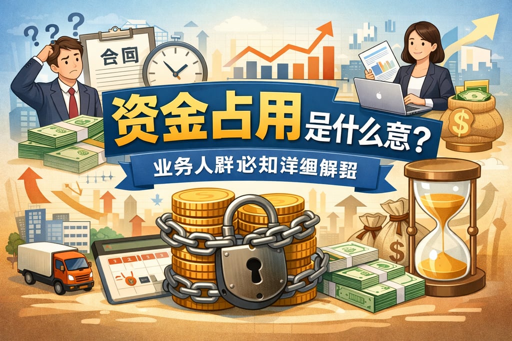 资金占用是什么意思？业务人群必知详细解释