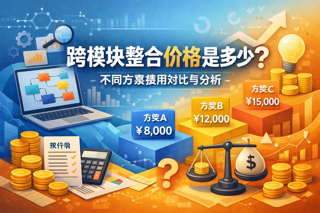 跨模块整合价格是多少？不同方案费用对比与分析