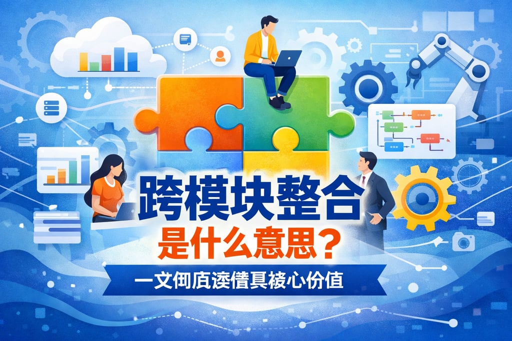 跨模块整合是什么意思？一文彻底读懂其核心价值