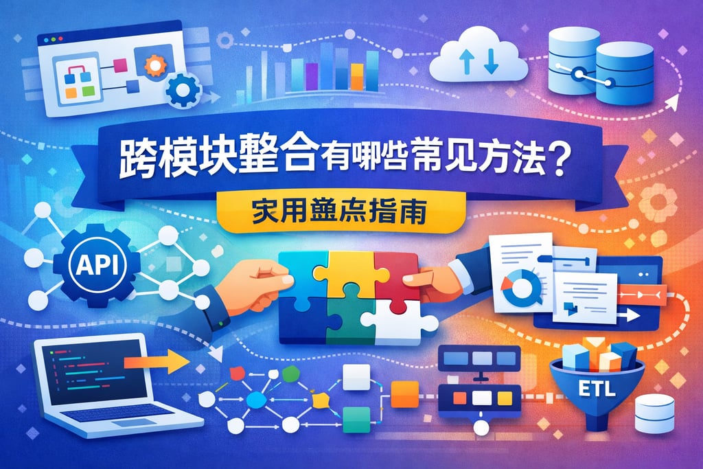 跨模块整合有哪些常见方法？实用盘点指南