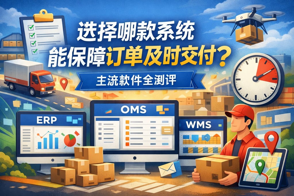 选择哪款系统能保障订单及时交付？主流软件全测评