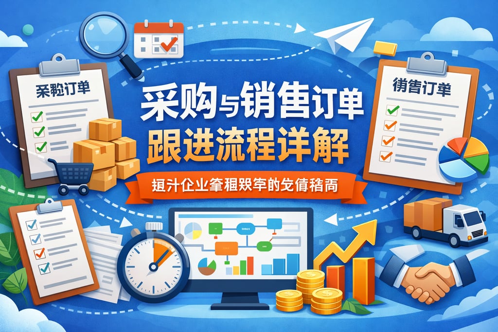 采购与销售订单跟进流程详解，提升企业管理效率的必备指南