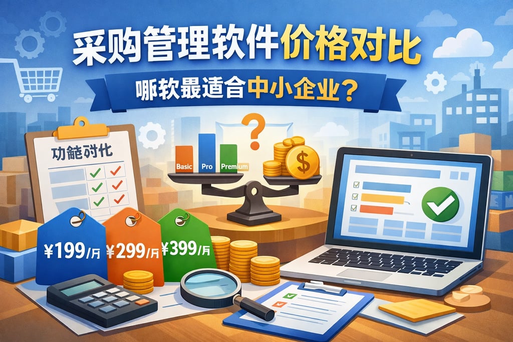 采购管理软件价格对比，哪款最适合中小企业