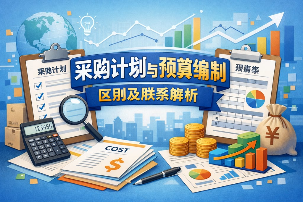采购计划与预算编制的区别及联系解析