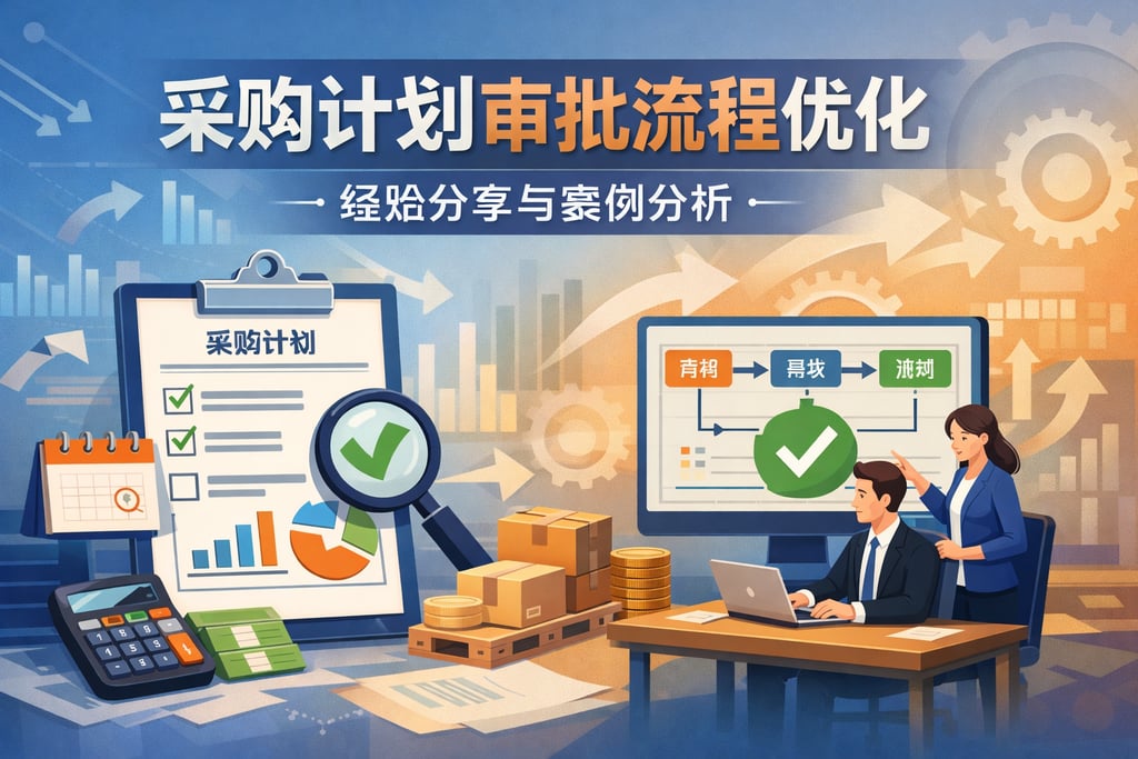 采购计划审批流程优化：经验分享与案例分析