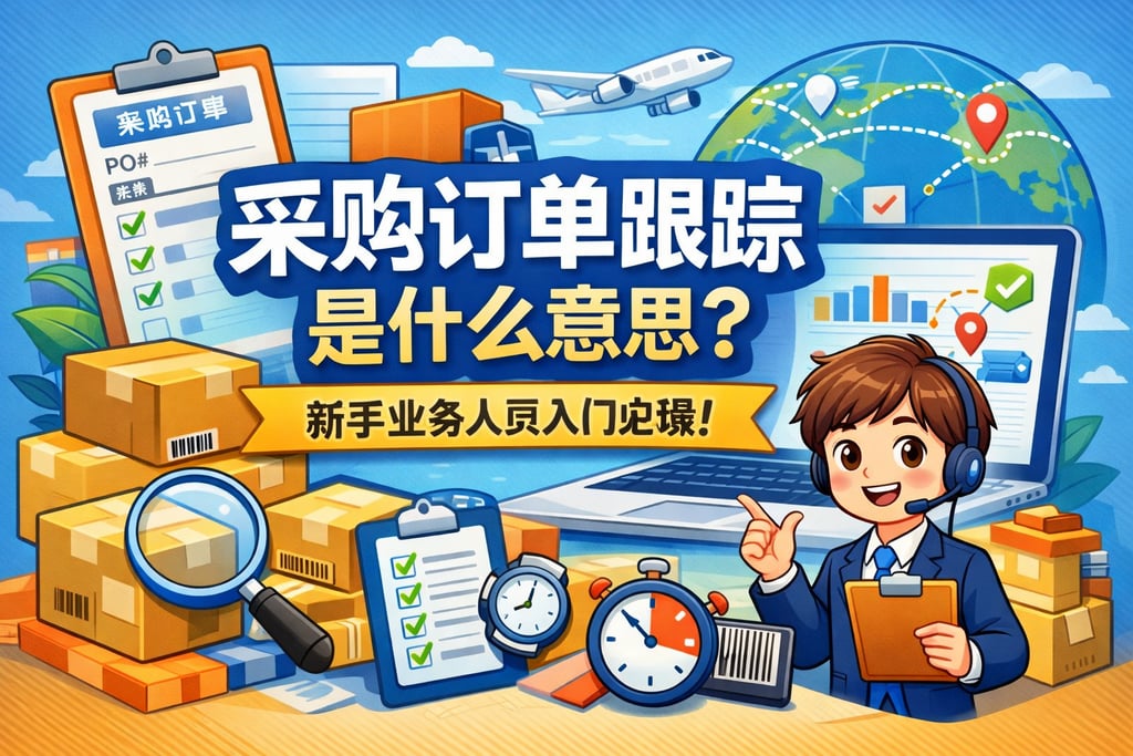 采购订单跟踪是什么意思？新手业务人员入门必读