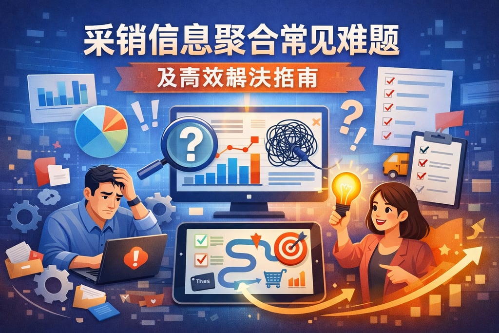 采销信息聚合常见难题及高效解决指南