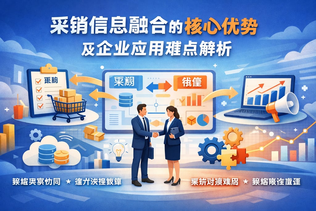 采销信息融合的核心优势及企业应用难点解析