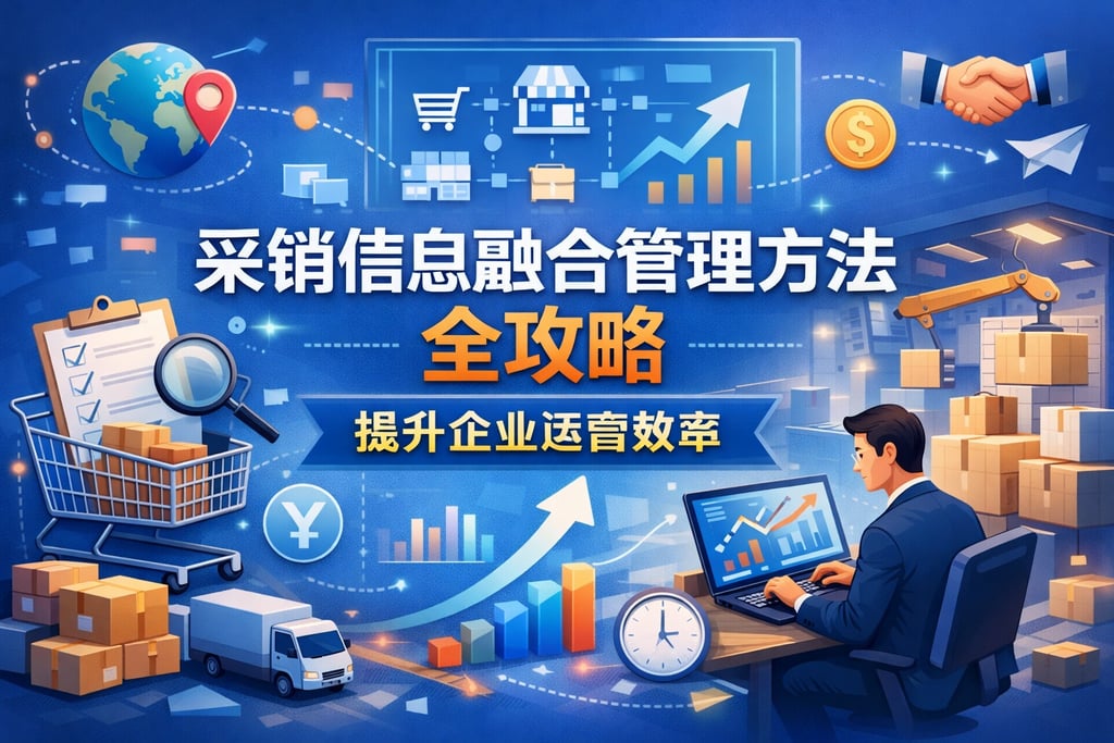 采销信息融合管理方法全攻略，提升企业运营效率