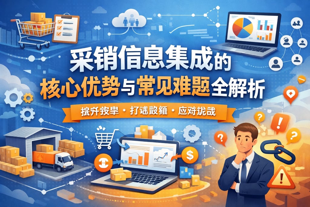 采销信息集成的核心优势与常见难题全解析