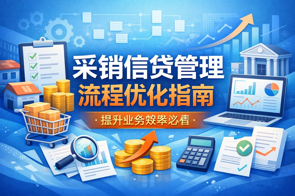 采销信贷管理流程优化指南：提升业务效率必看