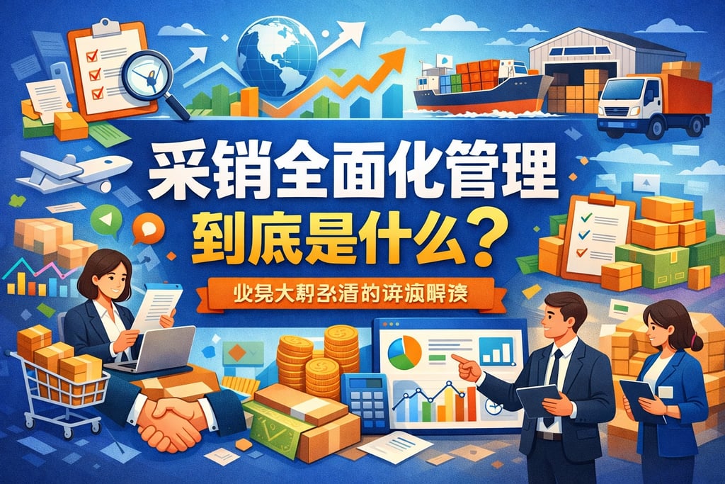 采销全面化管理到底是什么？业务人群必看的详细解读