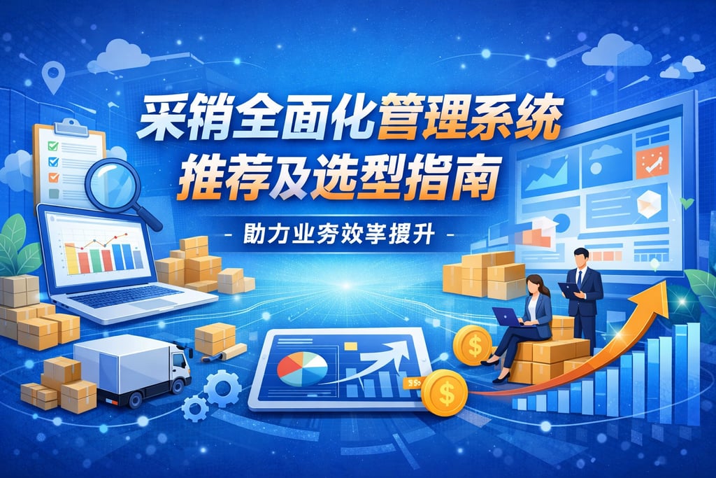 采销全面化管理系统推荐及选型指南，助力业务效率提升