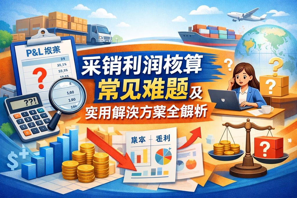 采销利润核算常见难题及实用解决方案全解析