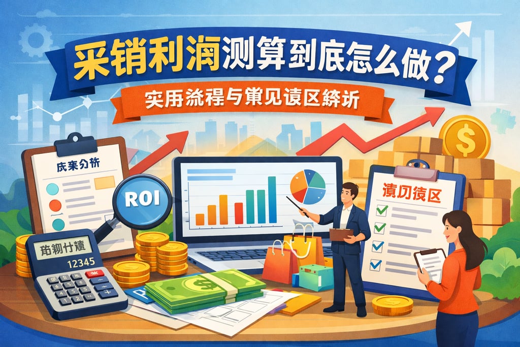 采销利润测算到底怎么做？实用流程与常见误区解析