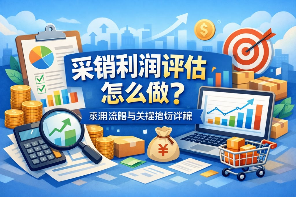 采销利润评估怎么做？实用流程与关键指标详解