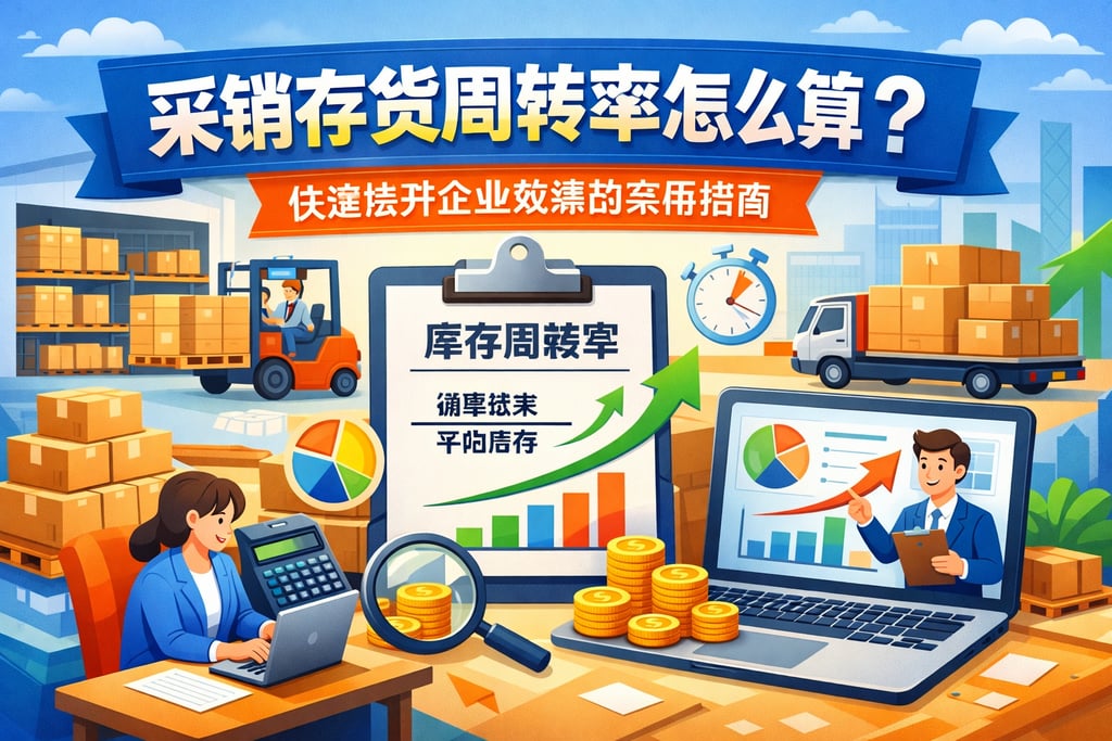 采销存货周转率怎么算？快速提升企业效率的实用指南