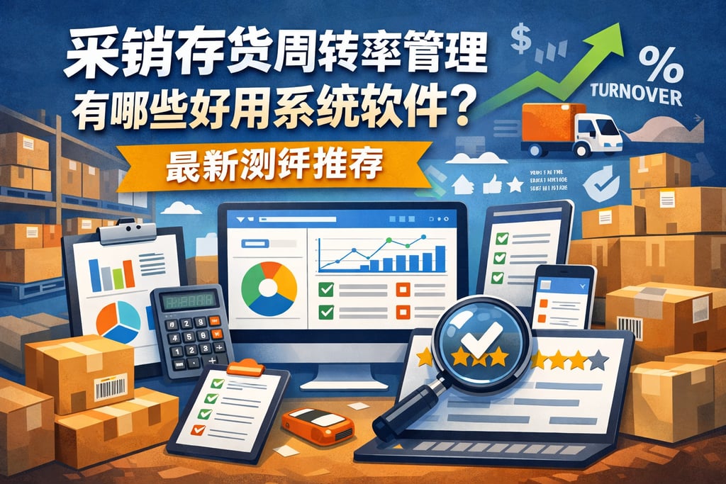 采销存货周转率管理有哪些好用系统软件？最新测评推荐