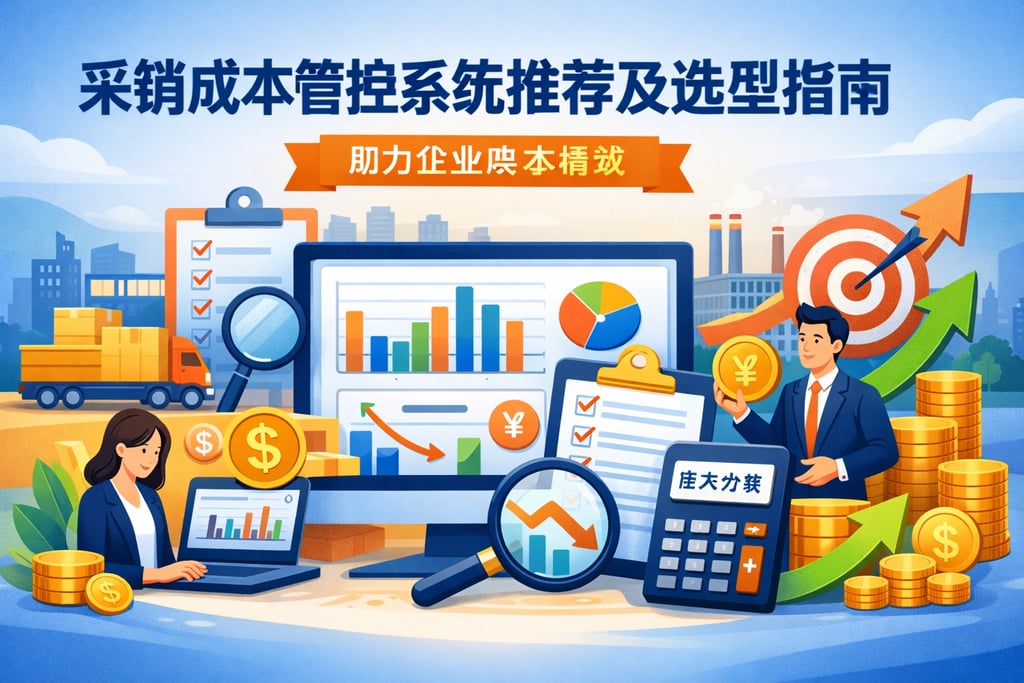 采销成本管控系统推荐及选型指南，助力企业降本增效