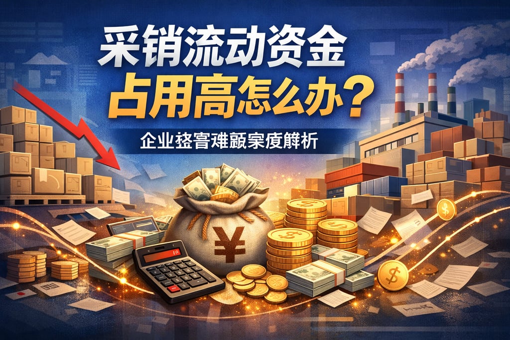采销流动资金占用高怎么办？企业经营难题深度解析