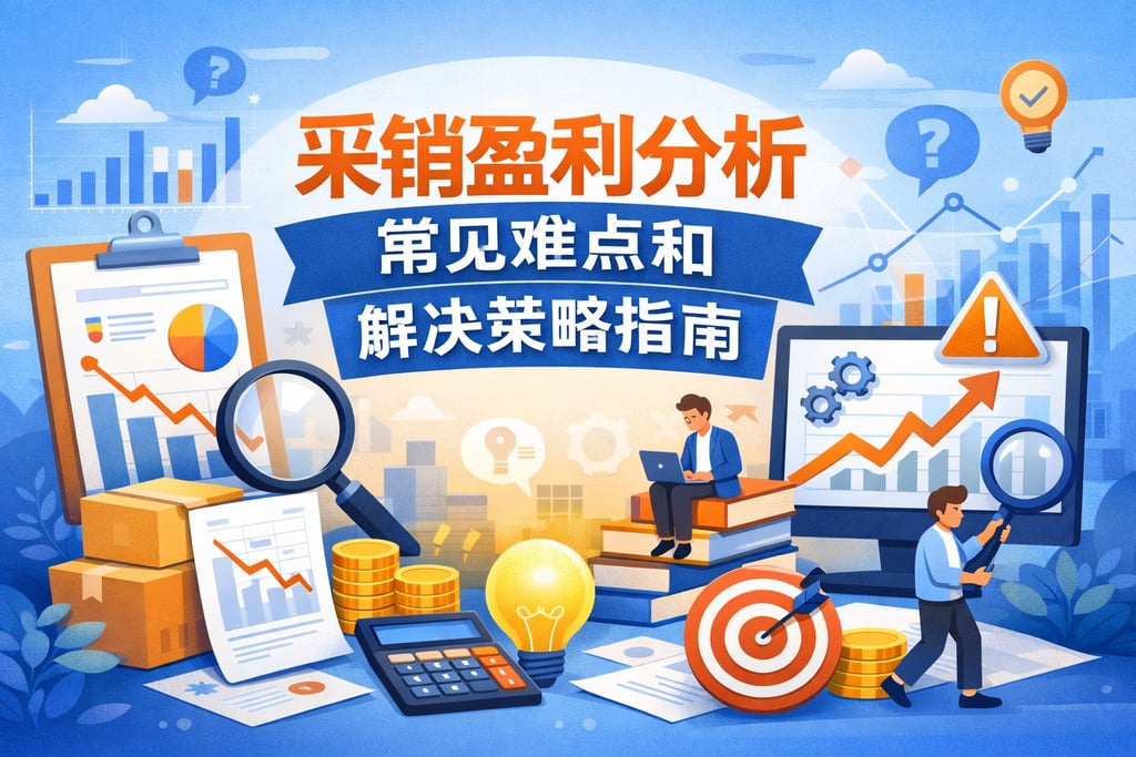 采销盈利分析常见难点和解决策略指南