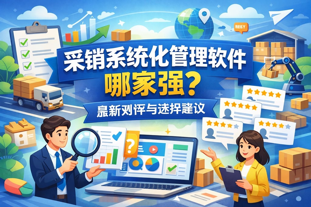 采销系统化管理软件哪家强？最新测评与选择建议