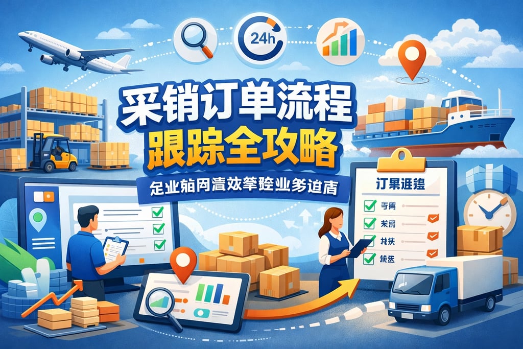 采销订单流程跟踪全攻略：企业如何高效掌控业务进度