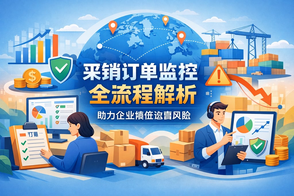 采销订单监控全流程解析，助力企业降低运营风险