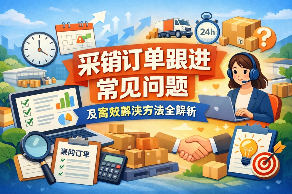 采销订单跟进常见问题及高效解决方法全解析