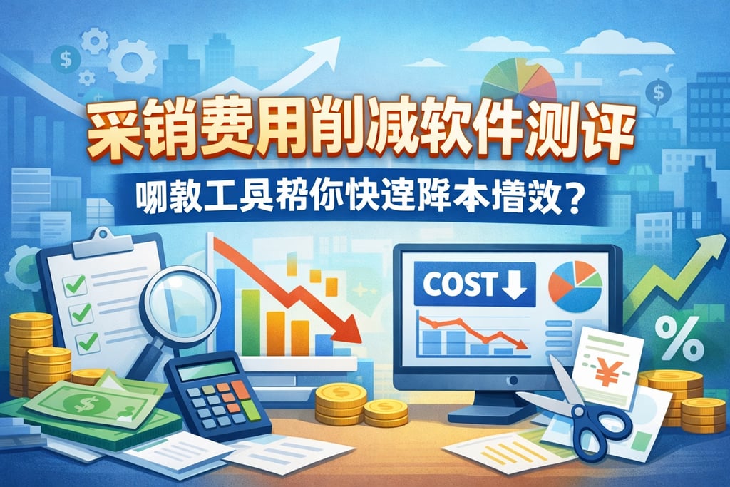 采销费用削减软件测评：哪款工具帮你快速降本增效