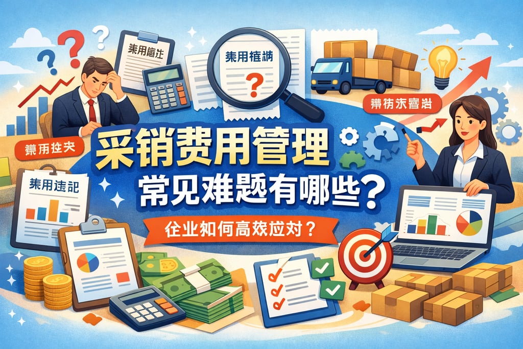 采销费用管理常见难题有哪些？企业如何高效应对