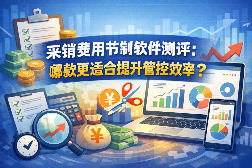 采销费用节制软件测评：哪款更适合提升管控效率
