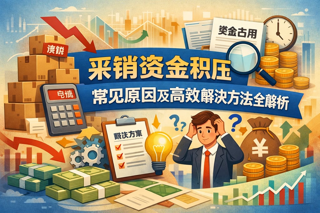 采销资金积压常见原因及高效解决方法全解析