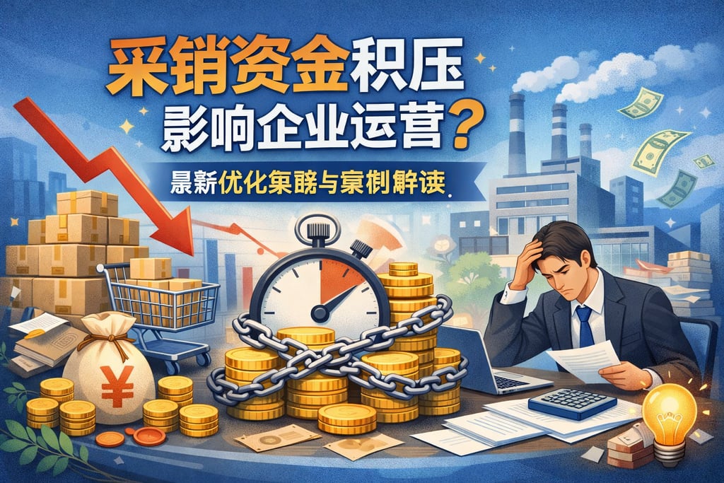 采销资金积压影响企业运营？最新优化策略与案例解读