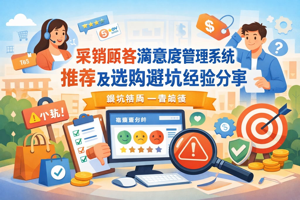 采销顾客满意度管理系统推荐及选购避坑经验分享