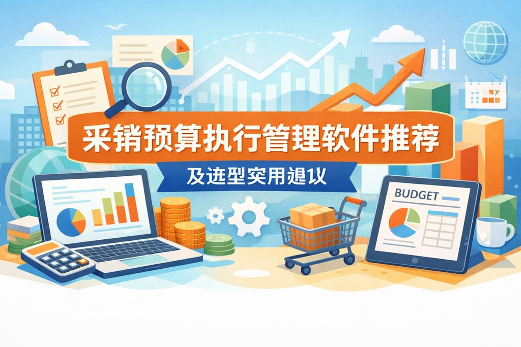 采销预算执行管理软件推荐及选型实用建议