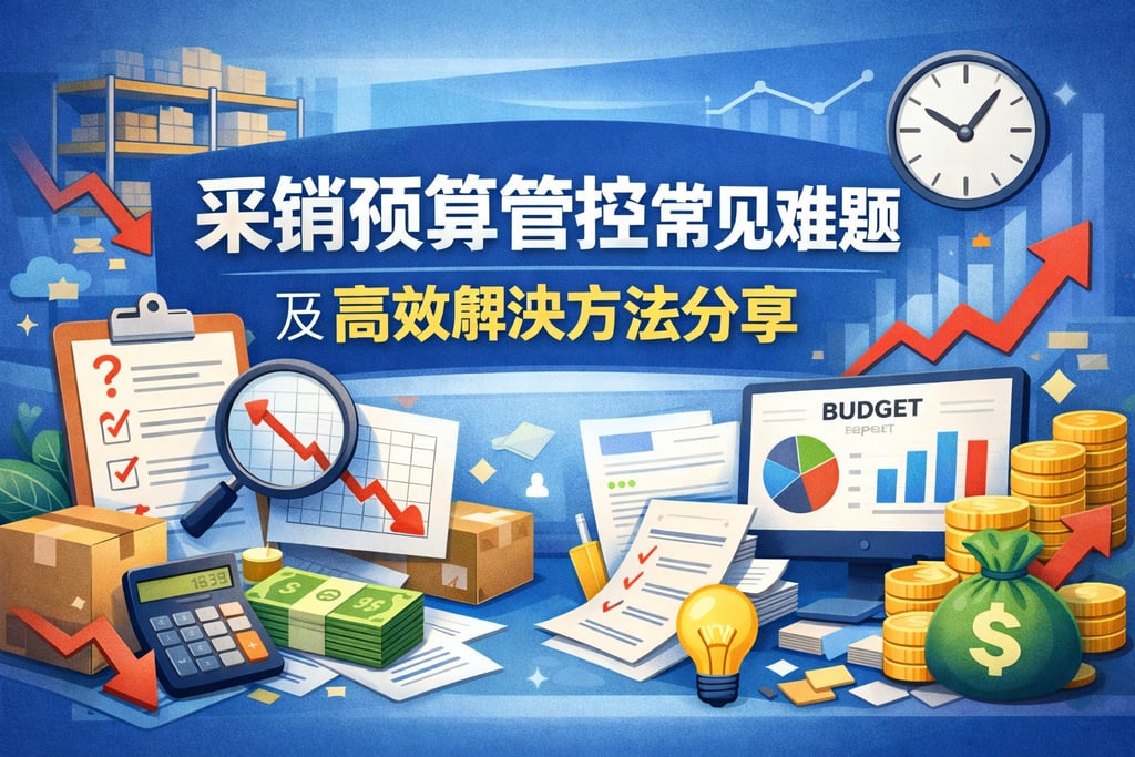 采销预算管控常见难题及高效解决方法分享