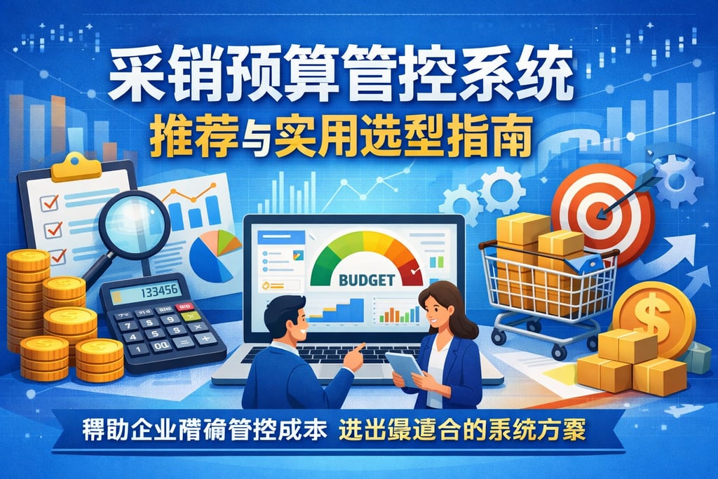 采销预算管控系统推荐与实用选型指南