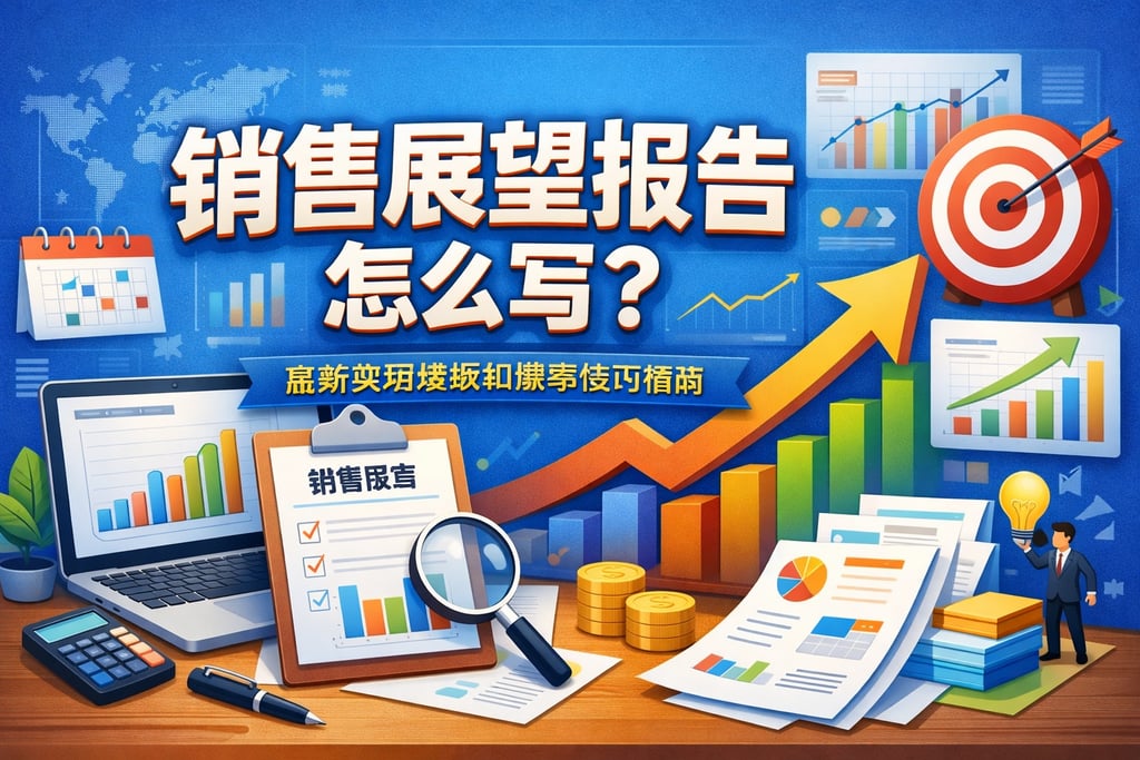 销售展望报告怎么写？最新实用模板和撰写技巧指南